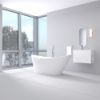 Picture of Shower tray lina freestanding +drain, 170x80x75cm