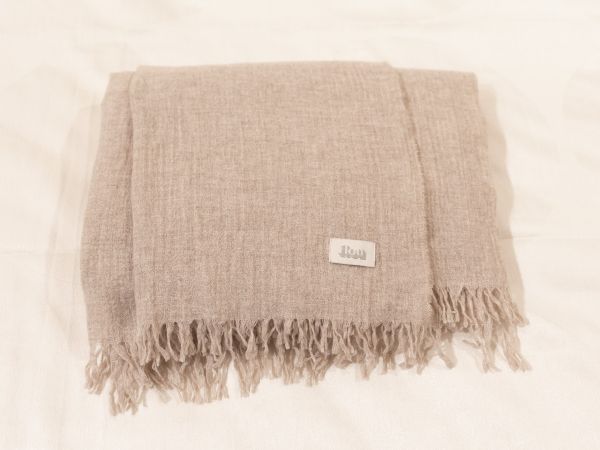 Picture of Plaid 9940 bipl, flou, dimensions 255x135cm, soffio gesso, rif.layla