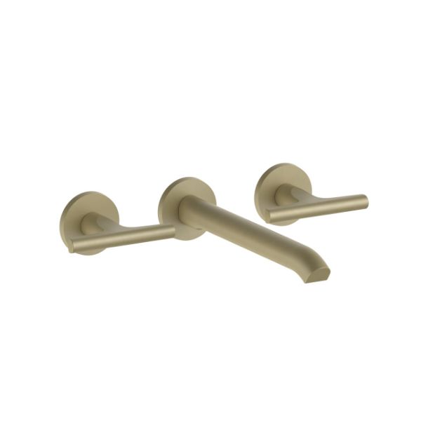 Picture of Basin mixer 67p6j013d sailing, fantini, wall mounted, dummy, matt british gold pvd