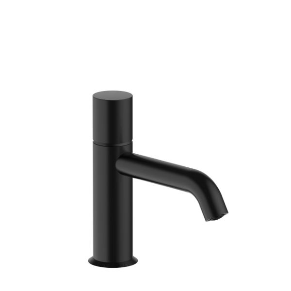 Picture of Single-hole washbasin mixer 5013e904f nostromo, fantini, cylindrical handle, matt black