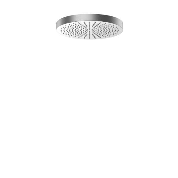 Picture of Rain showerhead 86938083 nostromo, fantini, round, 24cm, brushed stainless steel
