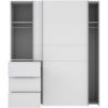 Picture of Wardrobe w2qs323e71-120 win 2, forte, dimensions 200x200x62cm, white