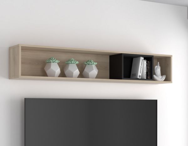 Picture of Shelf cerb01-c876 carea, forte, dimensions 150x26x22, oak