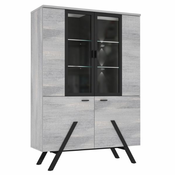 Picture of Sideboard gdsv623b-c994 golden state, forte, dimensions 120x172x42cm, grey