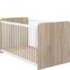 Picture of Crib bbsl071-q36 winie, forte, oak/white