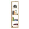 Picture of Bookcase mxxr411-d78 mauro, forte, dimensions 141x38x33cm, oak