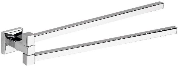 Picture of Towel rail 69231300100 colorado, gedy, douple rotating, wall mounted, cromato