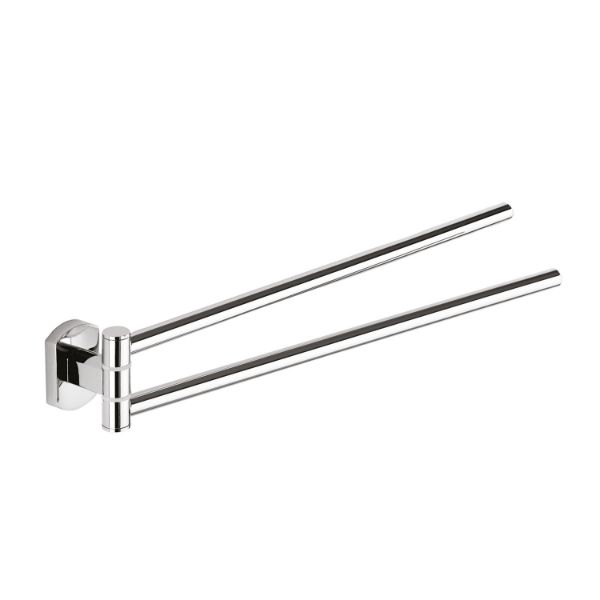 Picture of Towel rail ep231300101 g-edera plus, gedy, douple rotating, wall mounted, blister cromato