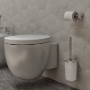 Picture of Toilet roll holder 57241300200 glamour, gedy, without cover, wall mounted, cromato