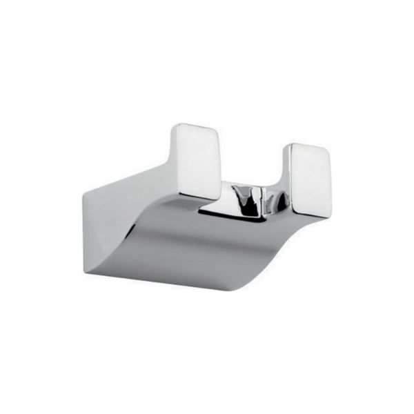 Picture of Douple hook 57281300200 glamour, gedy, wall mounted, cromato