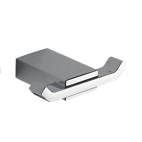 Picture of Double hook 38261300200/38261300000 kansas, gedy, wall mounted, cromato