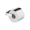 Picture of Toilet paper holder 54251300000 lounge, gedy, with cover, wall mounted, cromato