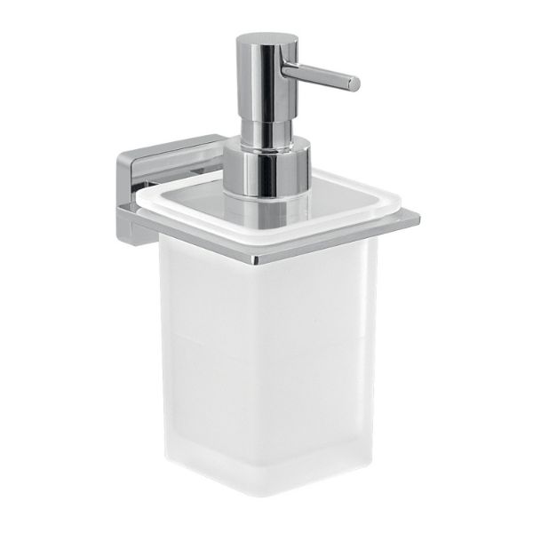 Picture of Soap dispenser 44811300200 atena, gedy, crystal, wall mounted, cromato
