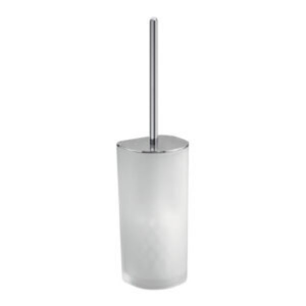Picture of Toilet brush holder 55331300200 kent, gedy, krystal, floor standing, chrome