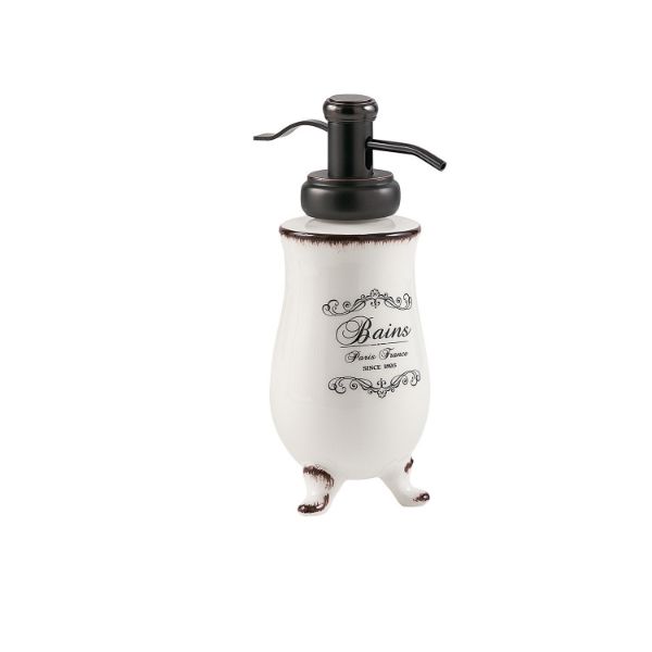Picture of Soap dispenser am800200300 amelie, gedy, pottery, floor standing, bianco