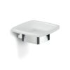 Picture of Soap dish 54511300000 lounge, gedy, crystal, wall mounted, chrome