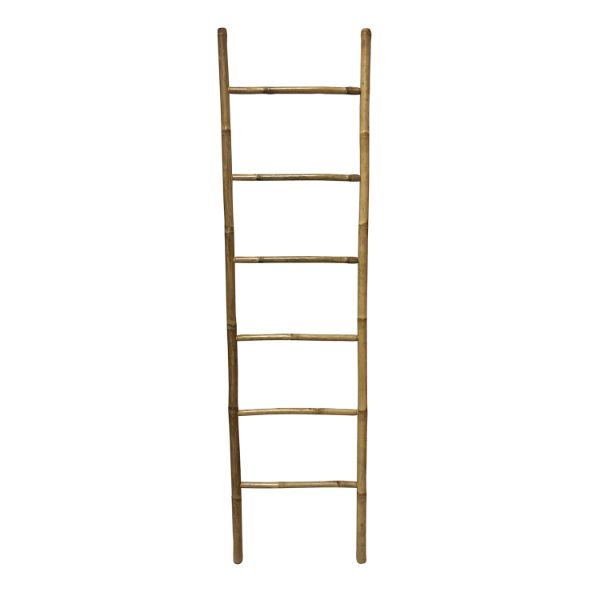 Picture of Ladder towel rail 10313500300 panda, gedy, 50x4x190, bamboo
