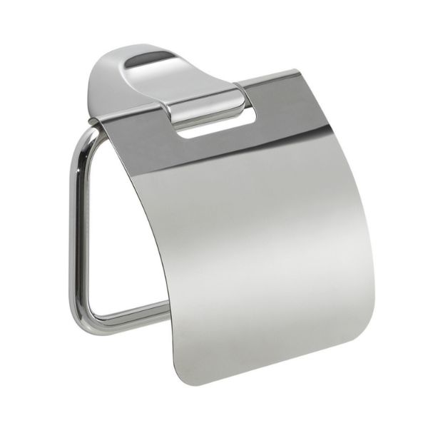 Picture of Toilet paper holder st251300000 stelvio, gedy, with cover, wall mounted, chrome