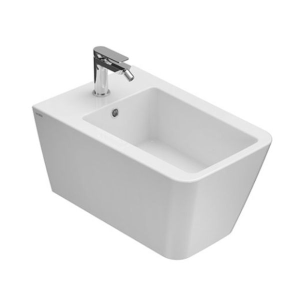 Picture of Wall-hung bidet ins10bi incantho, globo, 48cmx35cm, space-saving, glossy white