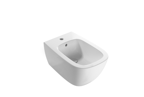 Picture of Wall-hung bide gns09pa genesis, globo, 55cm, fixing kit, space-saving, perla