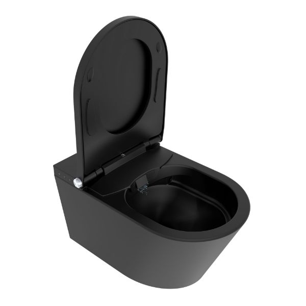 Picture of Toilet seat mdr20ar 4all, globo, 54cm, soft close system, matt black