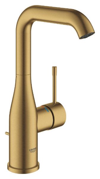 Picture of Single lever basin mixer 32628gn1 essence new ohm, grohe, l size, brushed cool sunrise