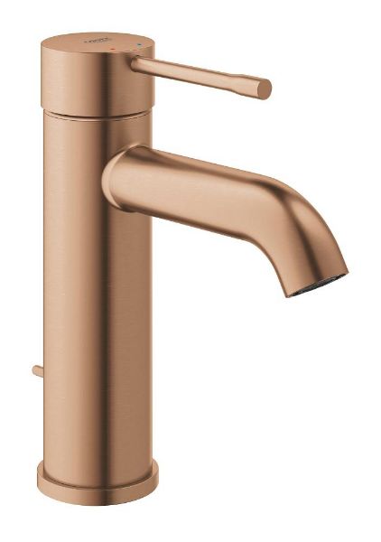 Picture of Single lever basin mixer 23589dl1 essece new ohm, grohe, s size, brushed warm sunset