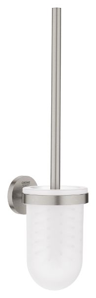 Picture of Toilet brush set 40374dc1 essentials, grohe, wall mounted, round concealed, supersteel