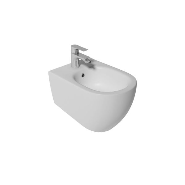 Picture of Wall-hung bide 10nf41001 inifinity, isvea, matt white