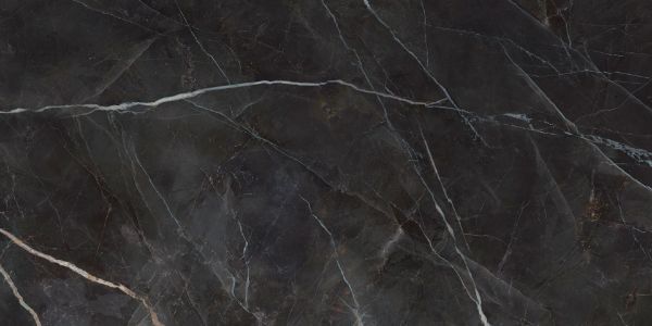 Picture of Floor tile calacatta black, marble effect, lappato, 60x120
