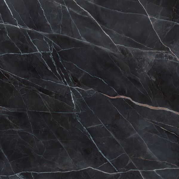 Picture of Floor tile calacatta black, stone effect, naturale, 120x120