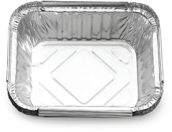 Picture of Grease drip trays, aluminum, silver, 14.7×12.2 cm