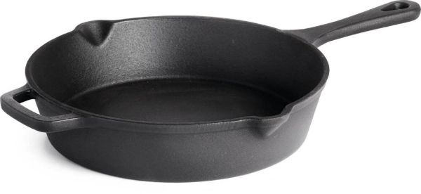 Picture of Frying pan 24 cm, cast iron, black, 24 cm