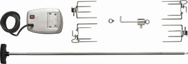 Picture of Electric heavy-duty rotisserie prestige 500, steel, silver, 3.30 kg