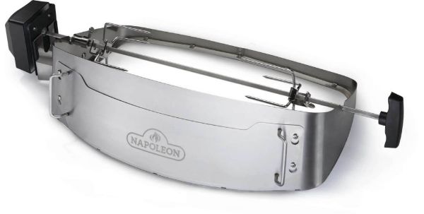 Picture of Electric heavy-duty rotisserie travelq, steel, silver, 3.30 kg