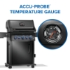 Picture of Gas grill phantom rogue pro-s 425, stainless steel, matte black, 60.3 × 45.7 cm