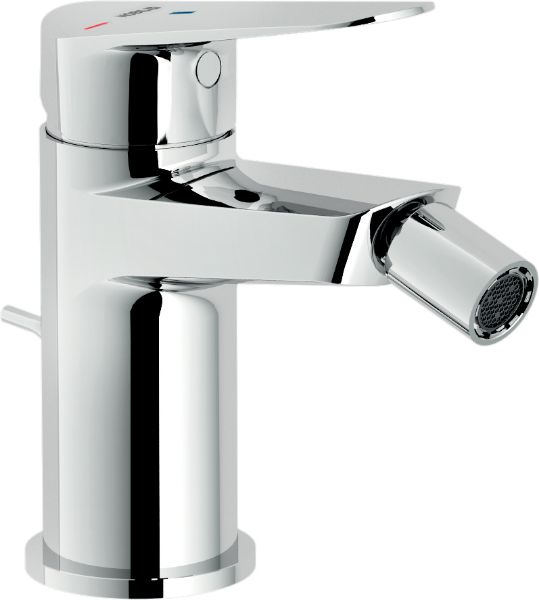 Picture of Single lever bidet mixer bsh101119/1cr blues, nobili, chrome
