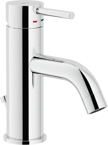 Picture of Single lever basin mixer lv00118/1cr live, nobili, chrome