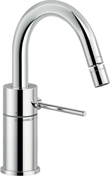 Picture of Single lever bidet mixer ve125139/2cr velis, nobili, energy saving system, chrome