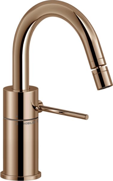 Picture of Single lever bidet mixer ve125139/2rcp velis, nobili, energy saving system, red canyon pvd