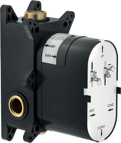 Picture of Concealed part we81100, nobili, for control shower mixer 