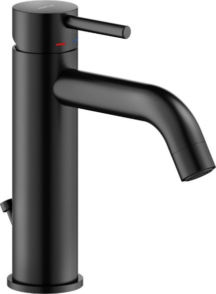 Picture of Single lever basin mixer lv00118/15bm live, nobili, velvet black