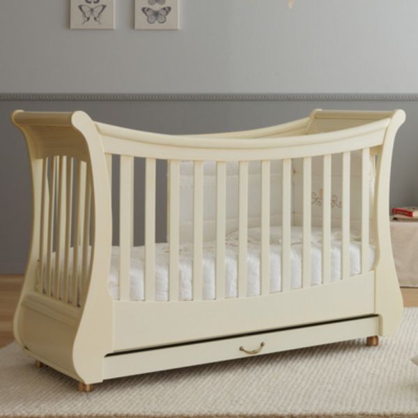 Picture of Crib 022514b tulip, pali, dimensions 132x103x72cm, mdf, ivory finish