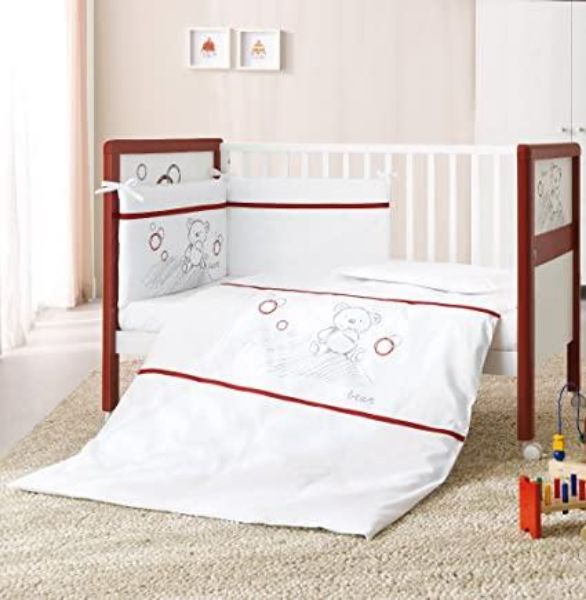 Picture of Crib sheet set 068710268 amarena, pali, dimensions 125x75cm, duvet, pillowcase, cot protector