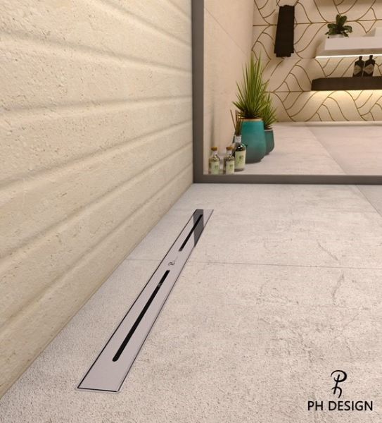 Picture of Shower channel dc 040 01 09 s01 smartline trendy, ph dizayn, 40cm, inox s01