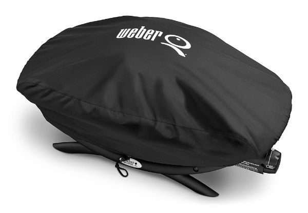 Picture of Cover weber 7117 q100/1000 series, polyester, black, 27.9×25.4×23.6 cm