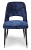 Picture of Chair a-8822 velur, metalic structure, velvet 66 upholstery, blue turquise