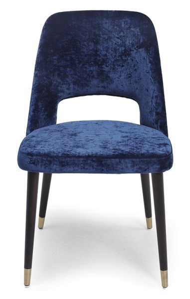 Picture of Chair a-8822 velur, metalic structure, velvet 66 upholstery, blue turquise