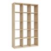 Picture of Bookcase mxxr431-d30f mauro, forte, dimensions 176x107x33cm, oak 