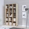 Picture of Bookcase mxxr431-d30f mauro, forte, dimensions 176x107x33cm, oak 